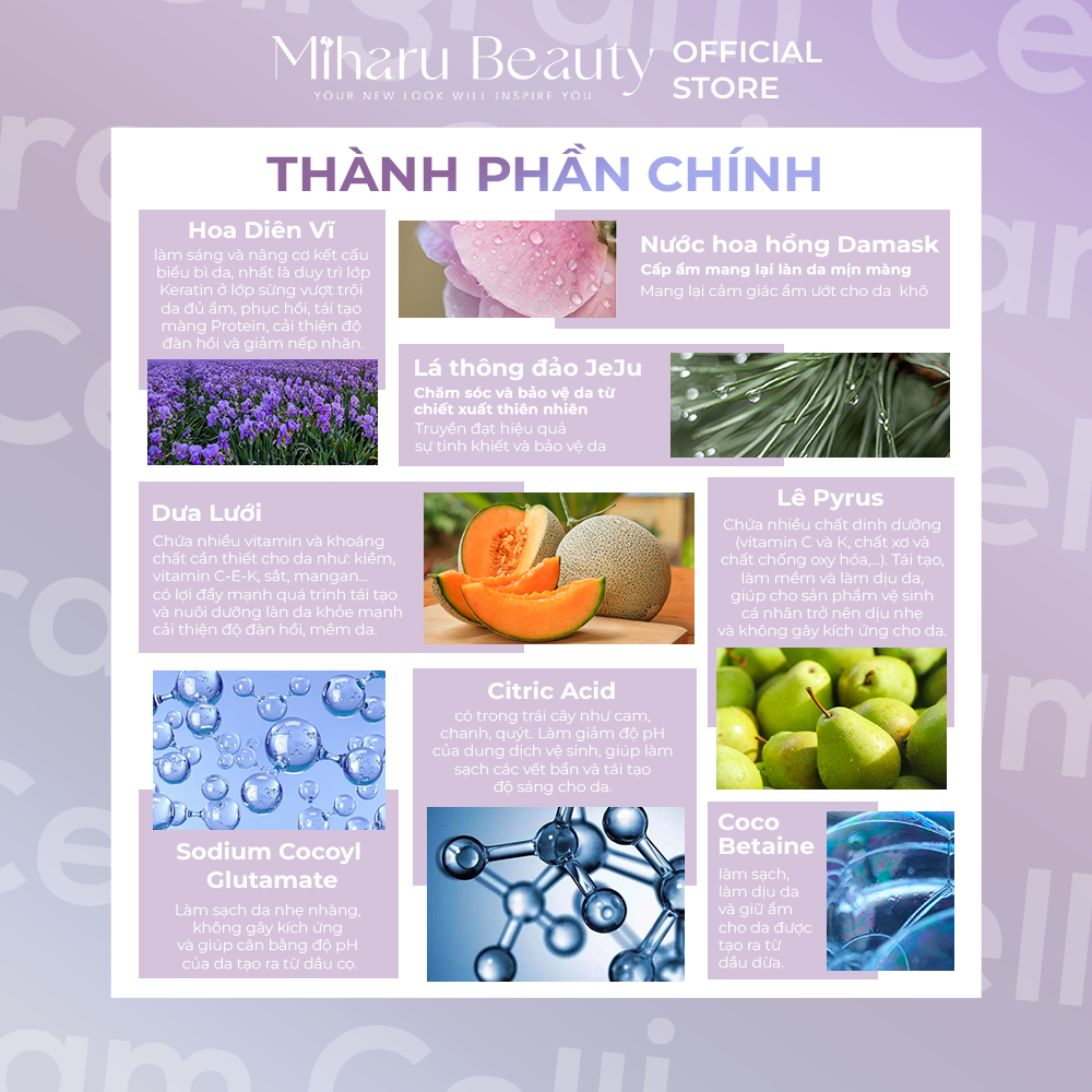 thành phần chính