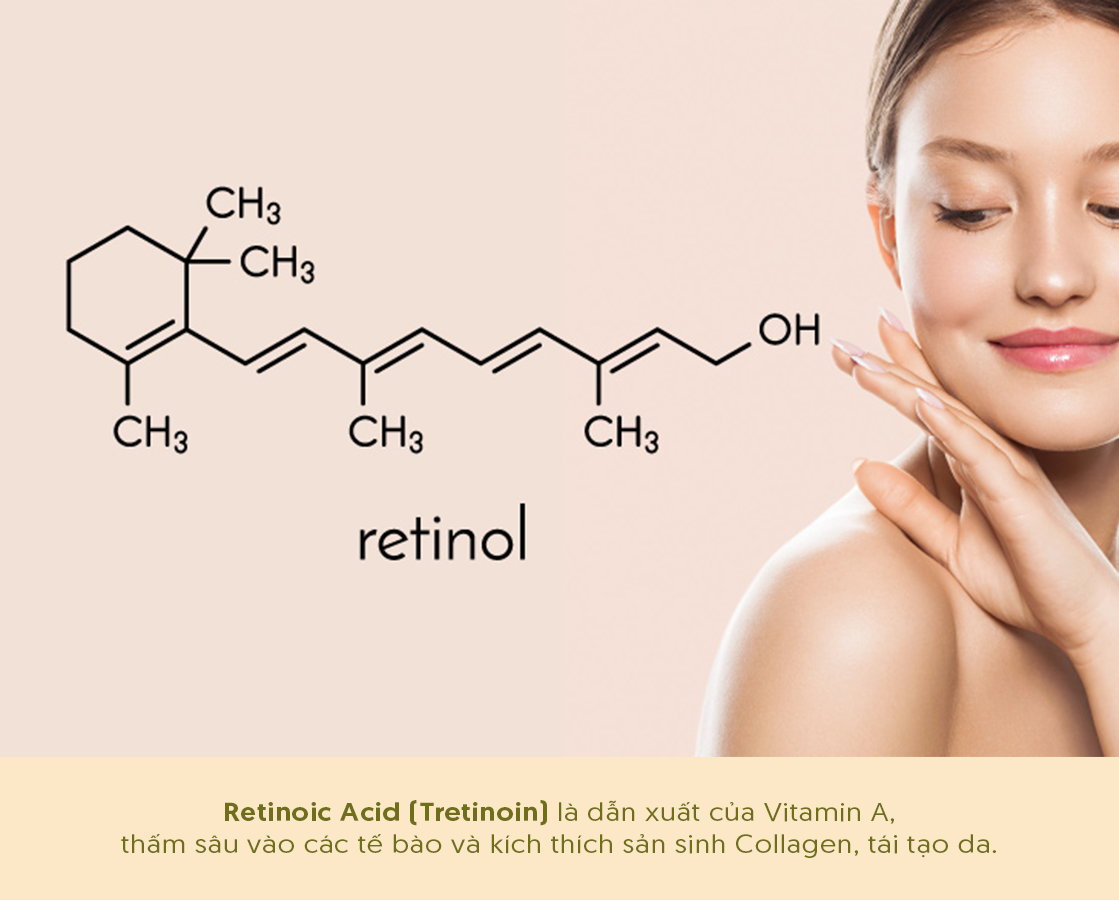 Mỹ phẩm chứa Retinoids