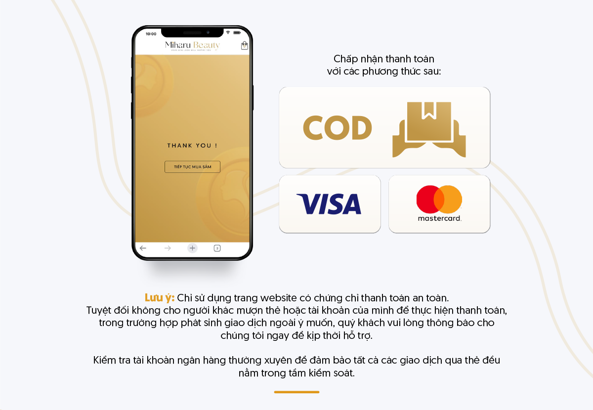 Hướng dẫn mua hàng tại Miharu Beauty