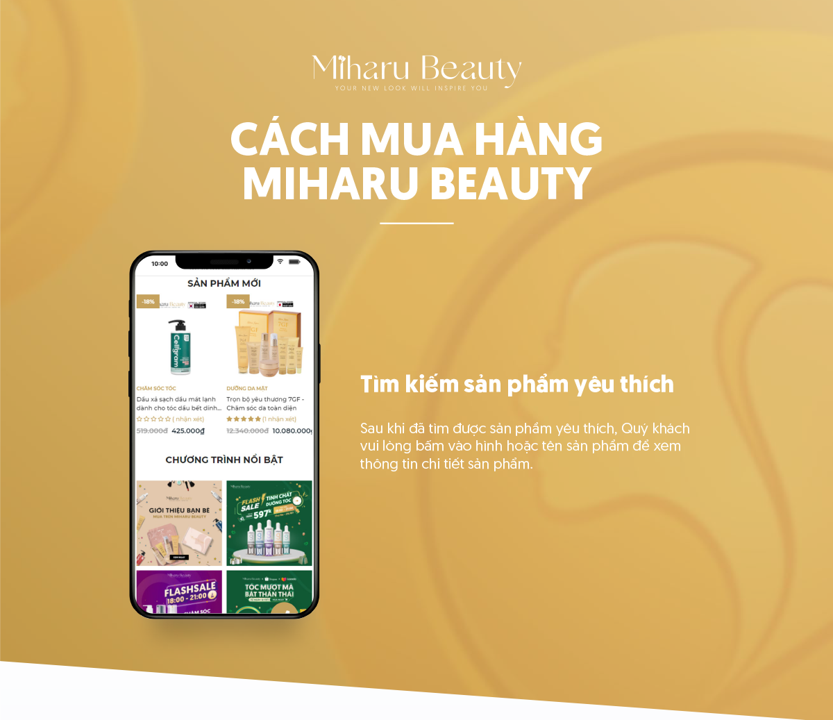 hướng dẫn mua hàng tại Miharu Beauty