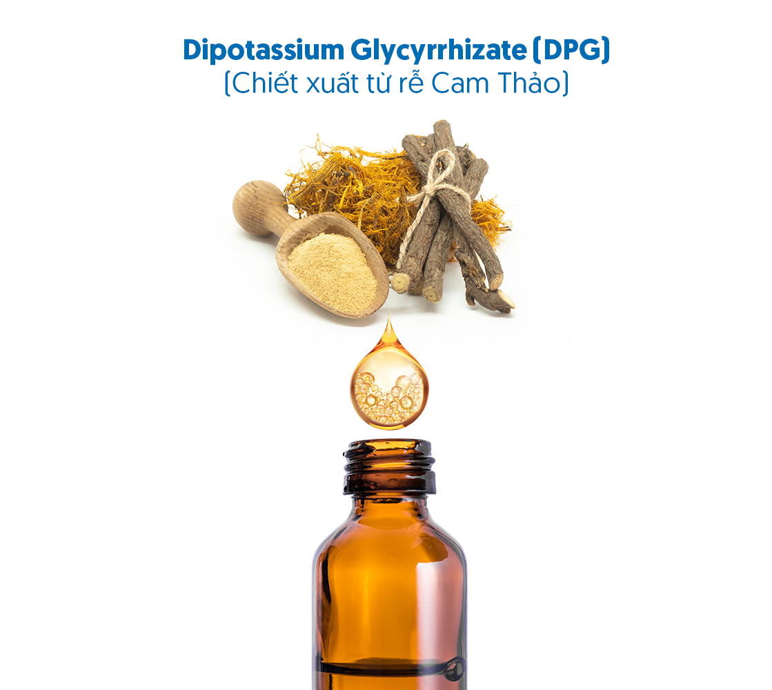 Dipotassium Glycyrrhizate (DPG) (Chiết xuất từ rễ Cam Thảo)