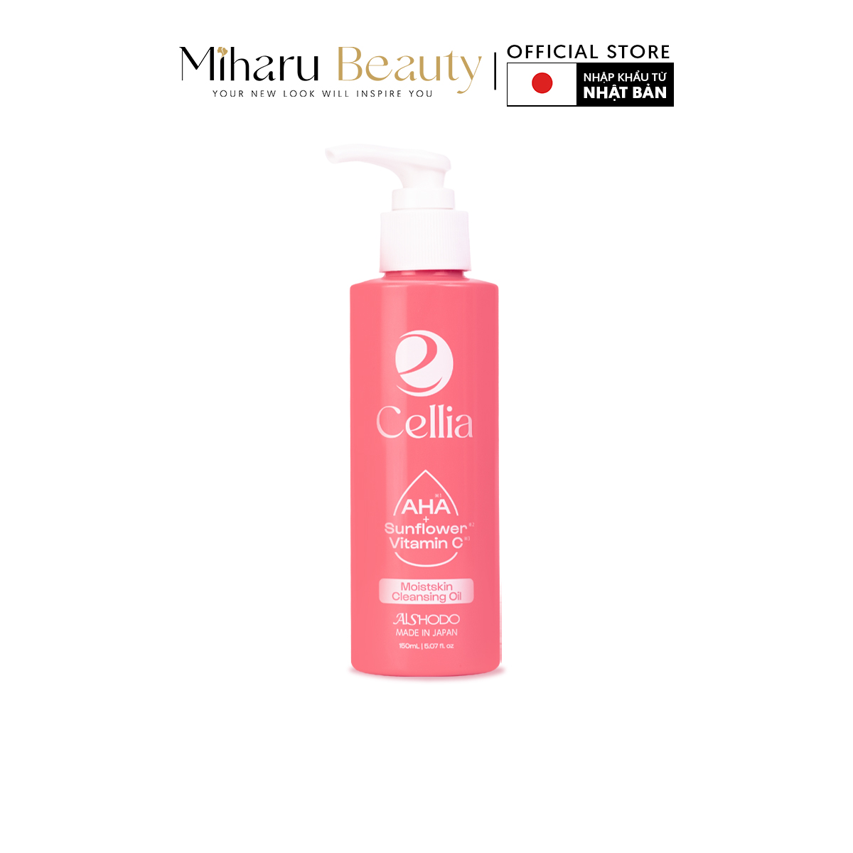 dầu tẩy trang Cellia
