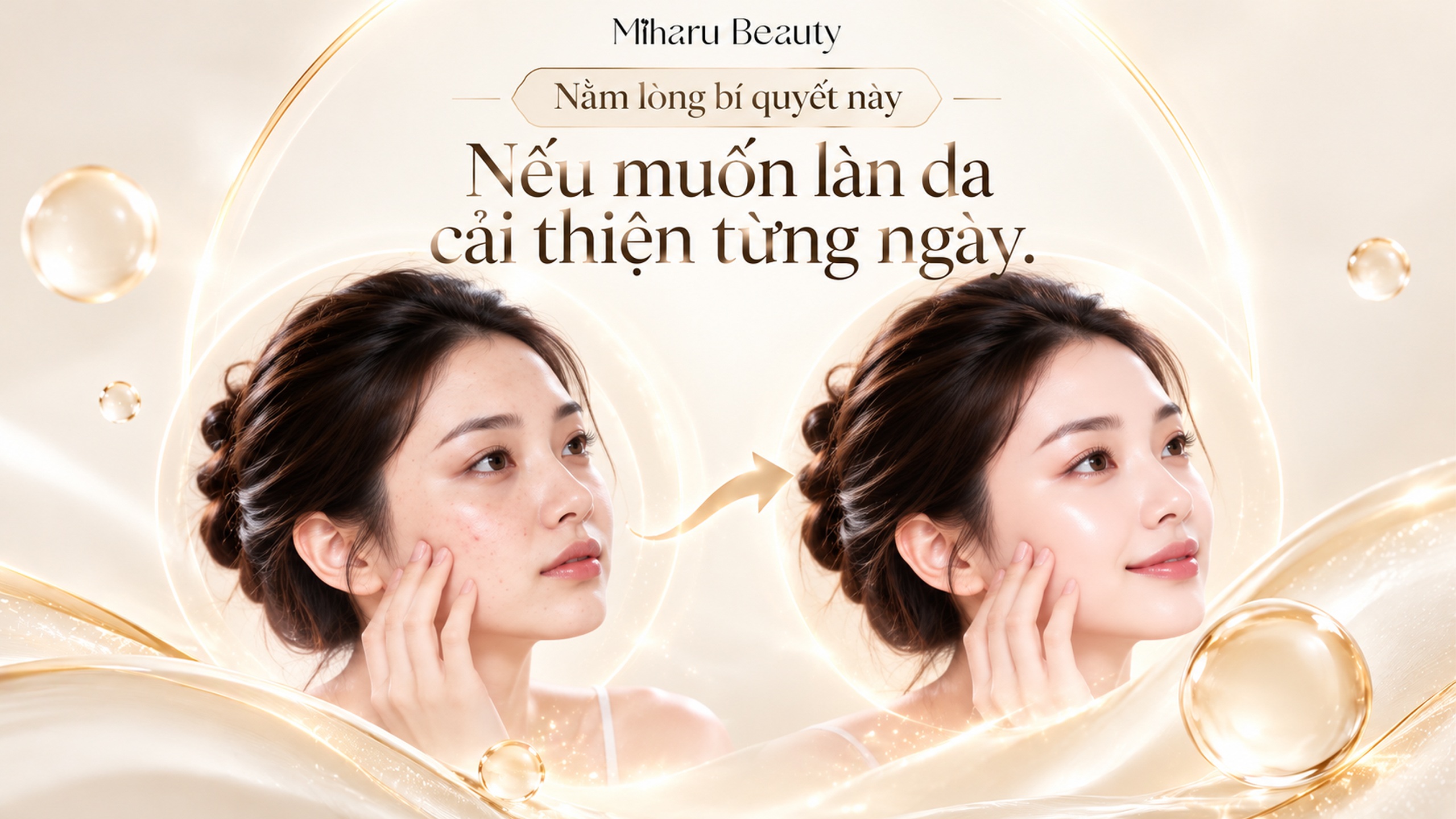 Nằm lòng bí quyết này nếu muốn làn da cải thiện từng ngày.