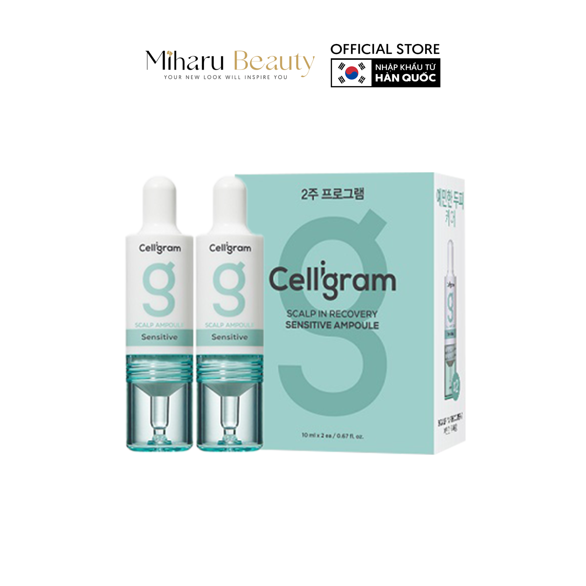 Tinh chất dưỡng tóc - celligram sensitive ampoule