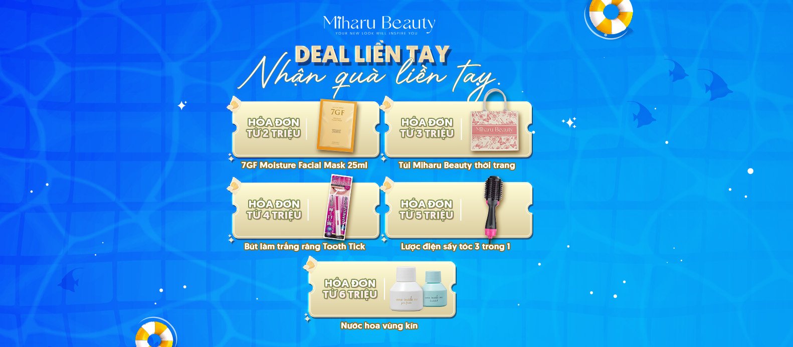 DEAL LIỀN TAY - NHẬN QUÀ LIỀN TAY