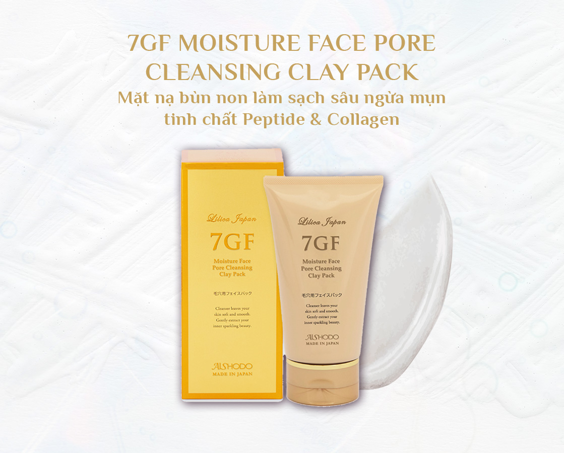 7GF Moisture Face Pore Cleansing Clay Pack - mặt nạ bùn 7GF