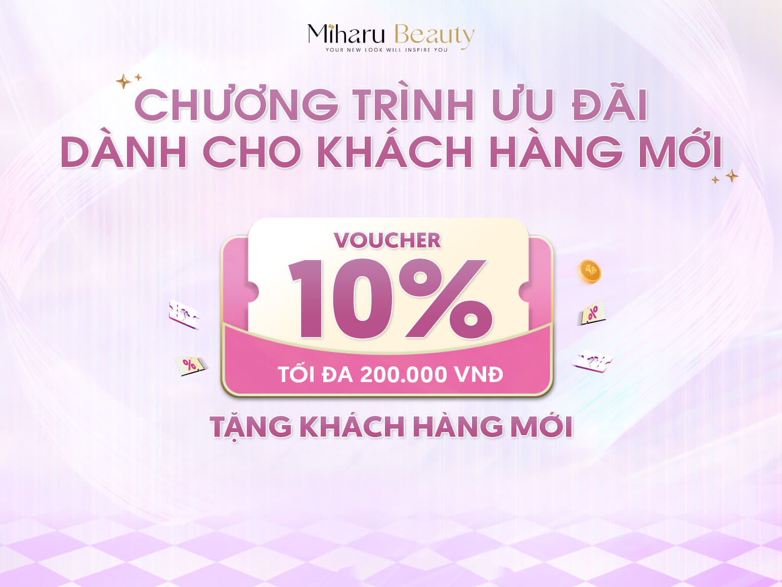 Chương trình dành cho khách hàng mới