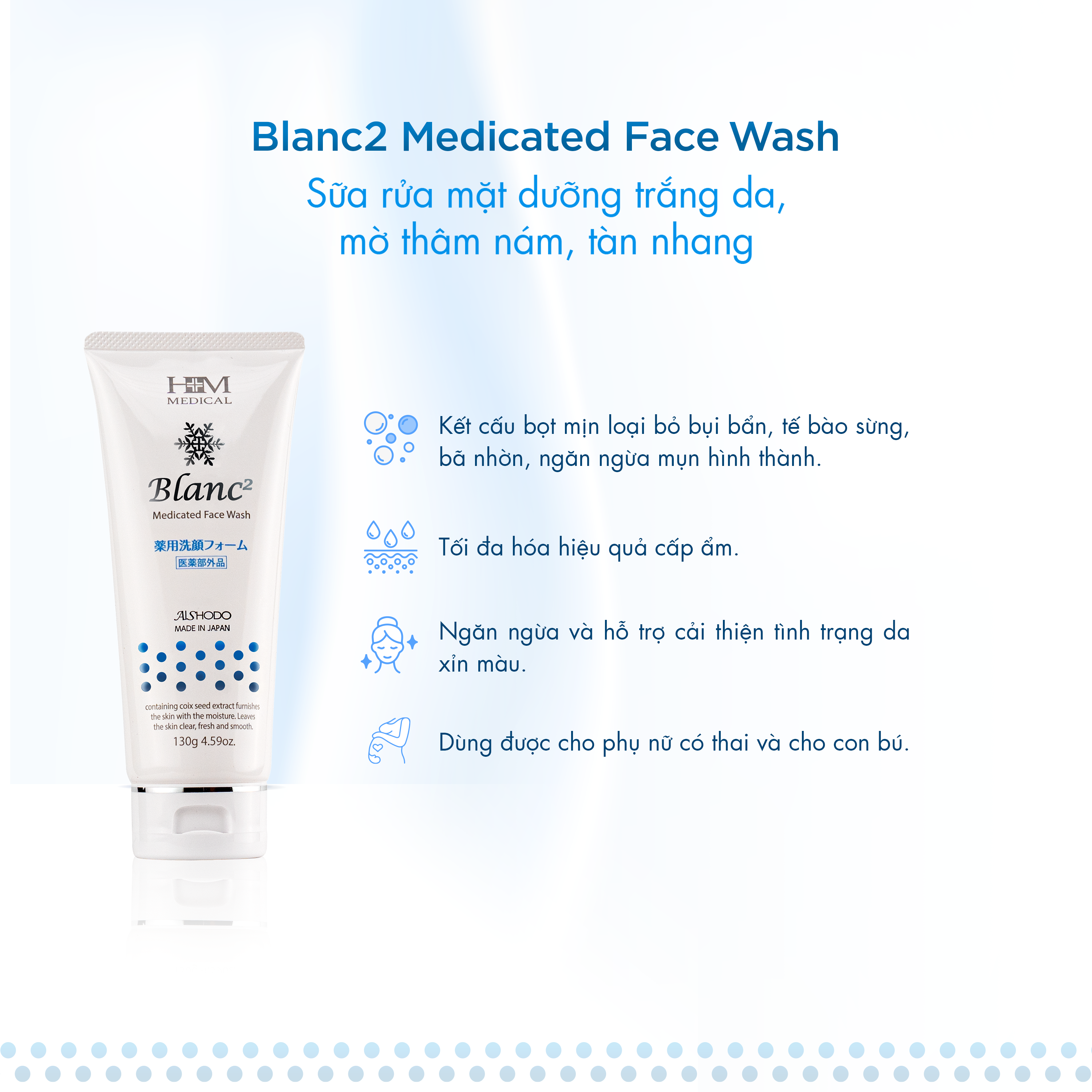 Sữa rửa mặt Blanc2