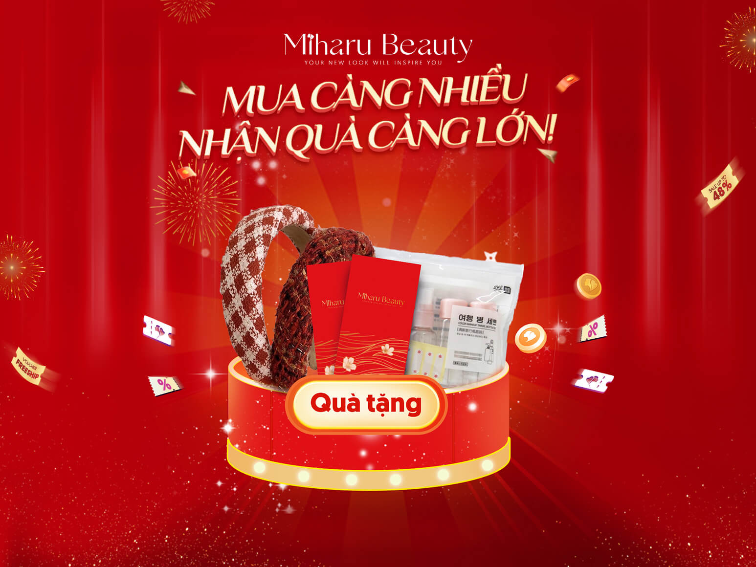 Mua càng nhiều – Nhận quà càng lớn!