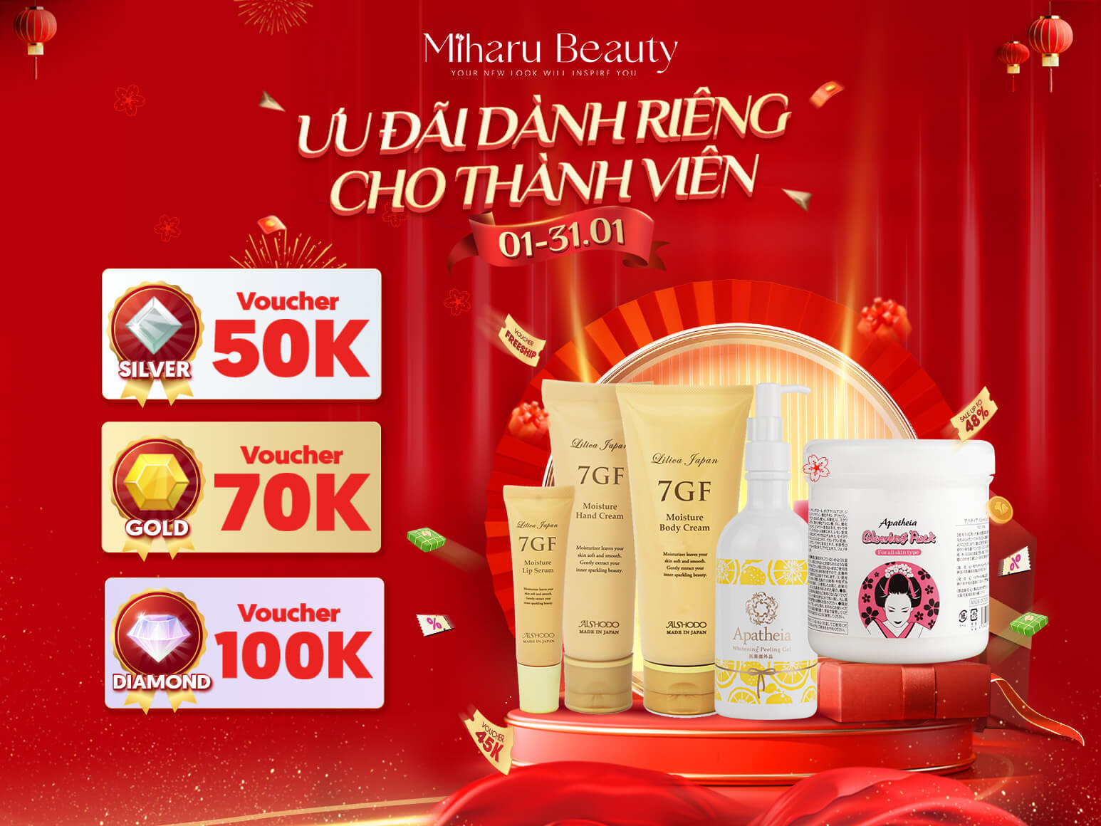 CHƯƠNG TRÌNH DÀNH CHO KHÁCH HÀNG ĐANG LÀ THÀNH VIÊN MUA SẮM TẠI WEBSITE