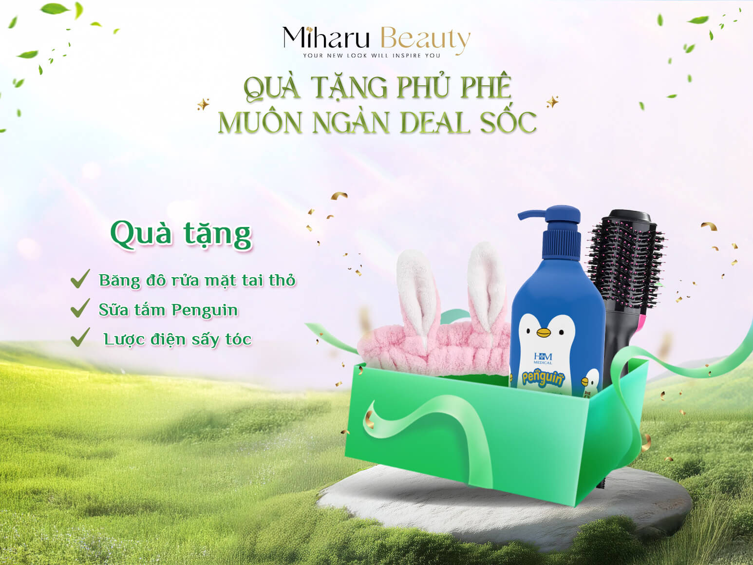 QUÀ TẶNG PHỦ PHÊ - MUÔN NGÀN DEAL SỐC