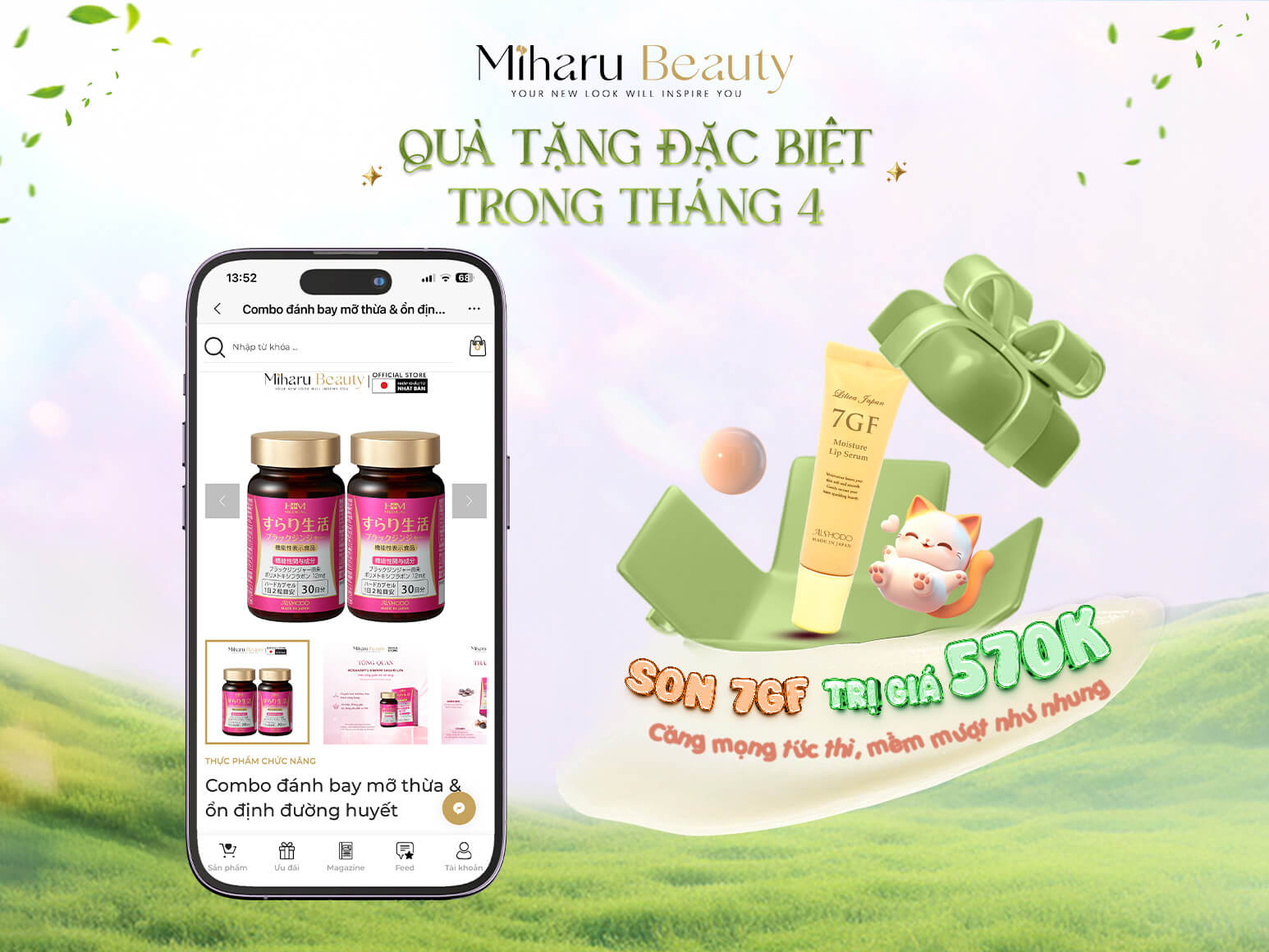QUÀ TẶNG ĐẶC BIỆT TRONG THÁNG 4