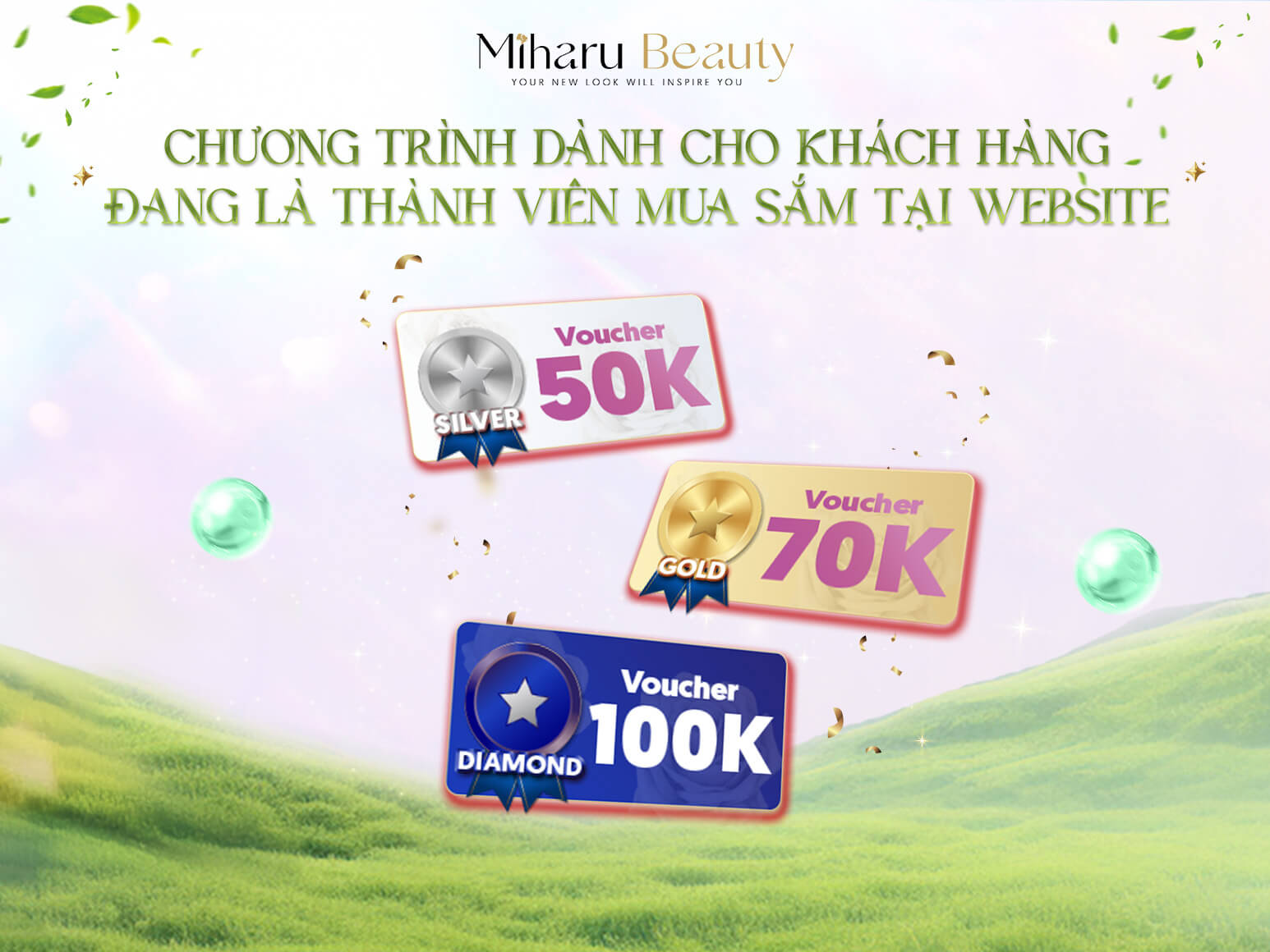 Chương trình dành cho thành viên mua hàng tại Website