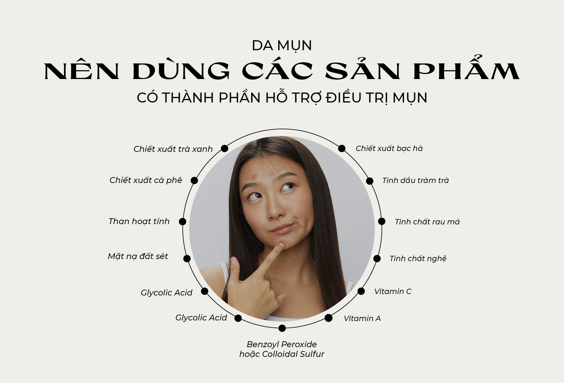 Da mụn nên đắp mặt nạ gì?