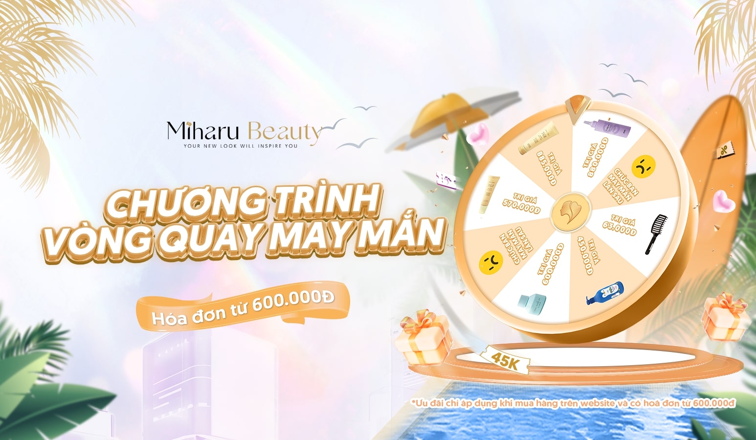 CHƯƠNG TRÌNH VÒNG QUAY MAY MẮN