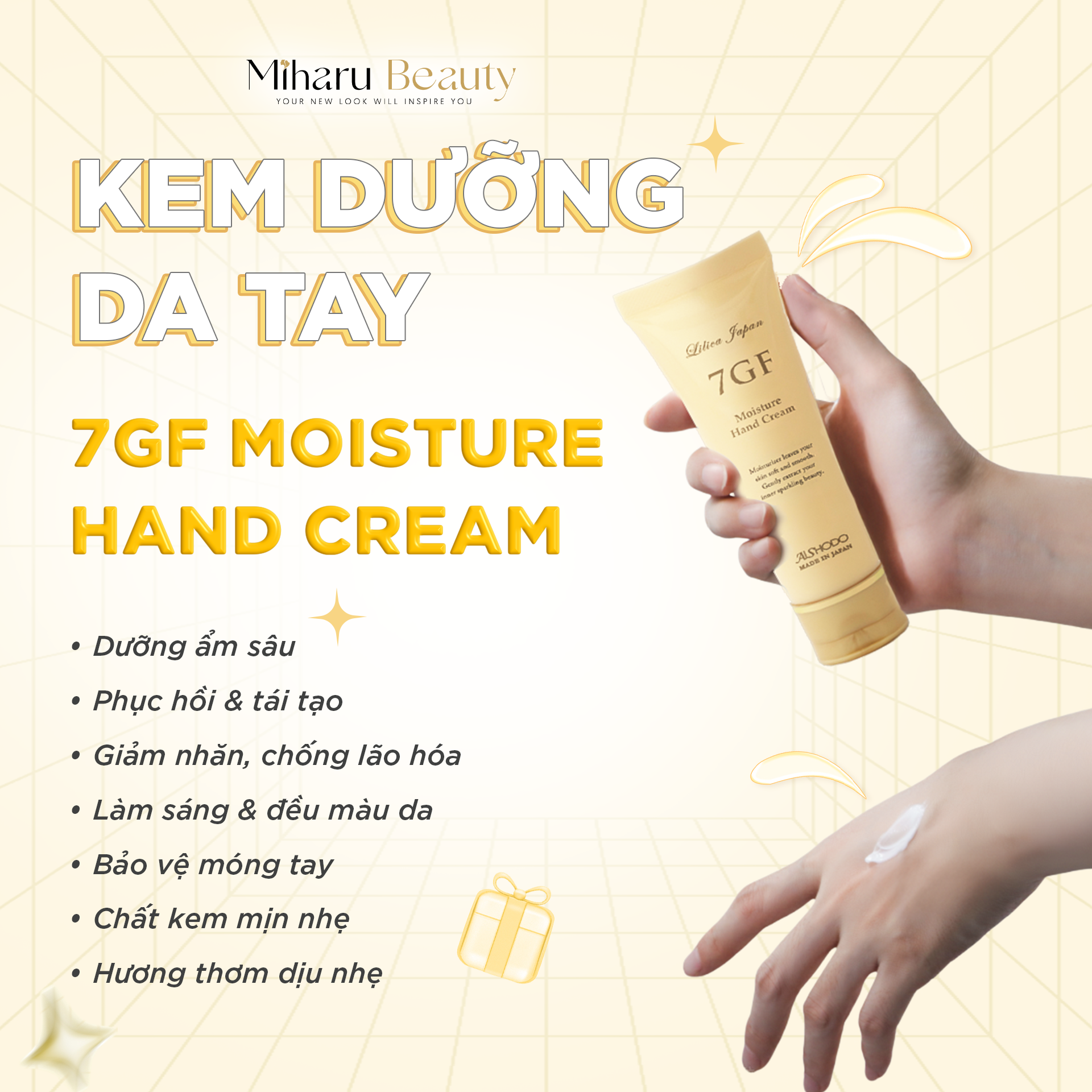 Kem dưỡng da tay