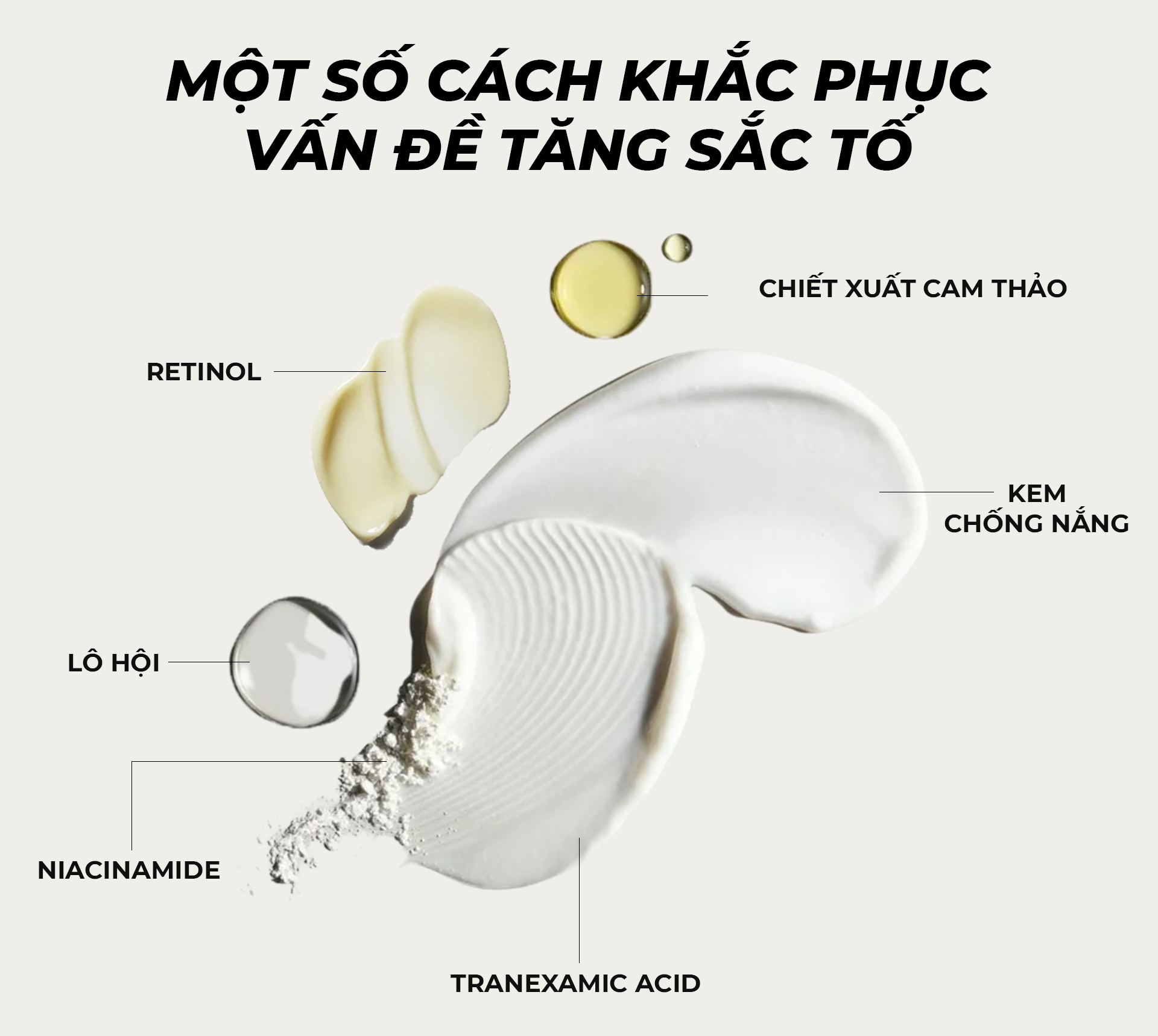 Một số cách khắc phục vấn đề tăng sắc tố