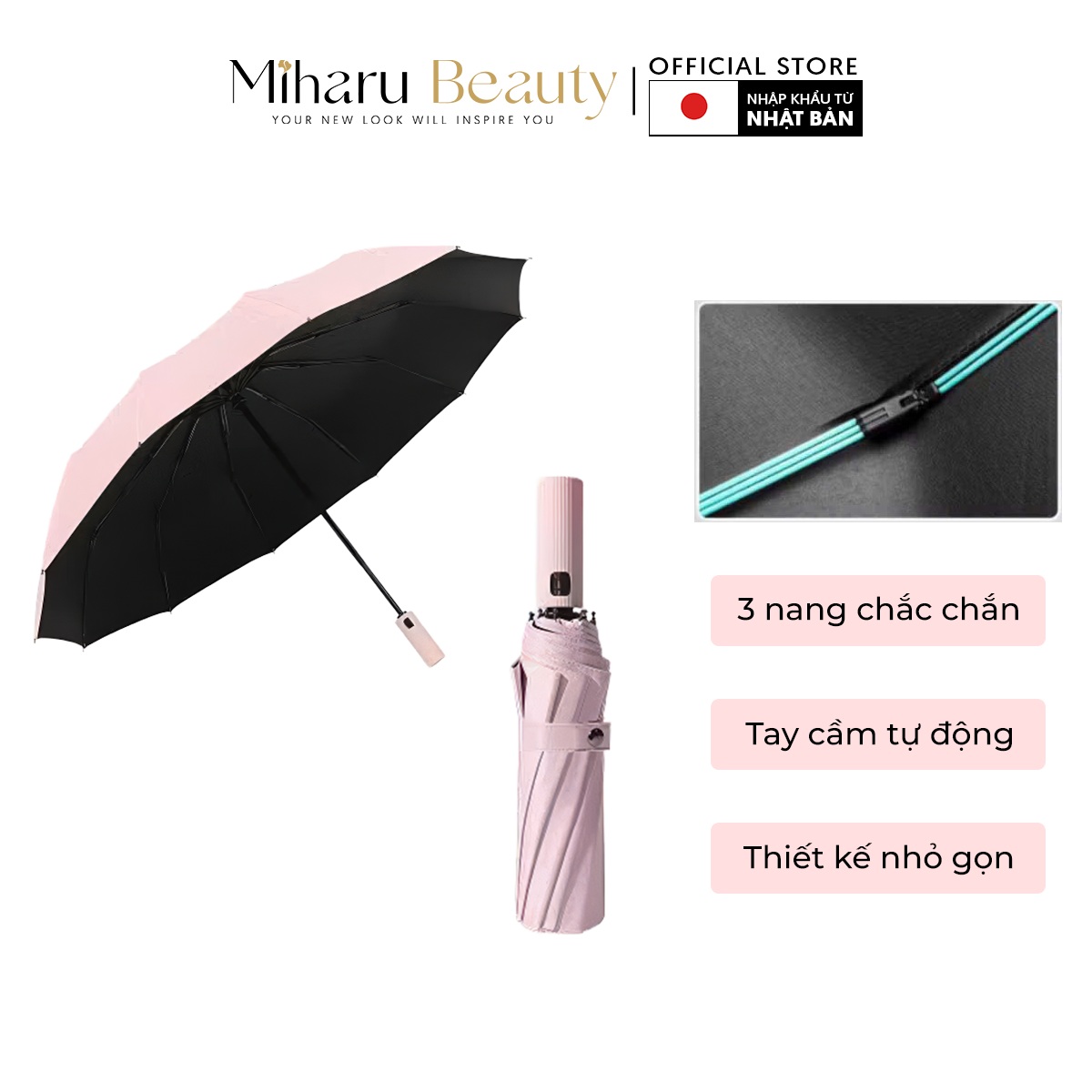 Dù gấp gọn thời trang