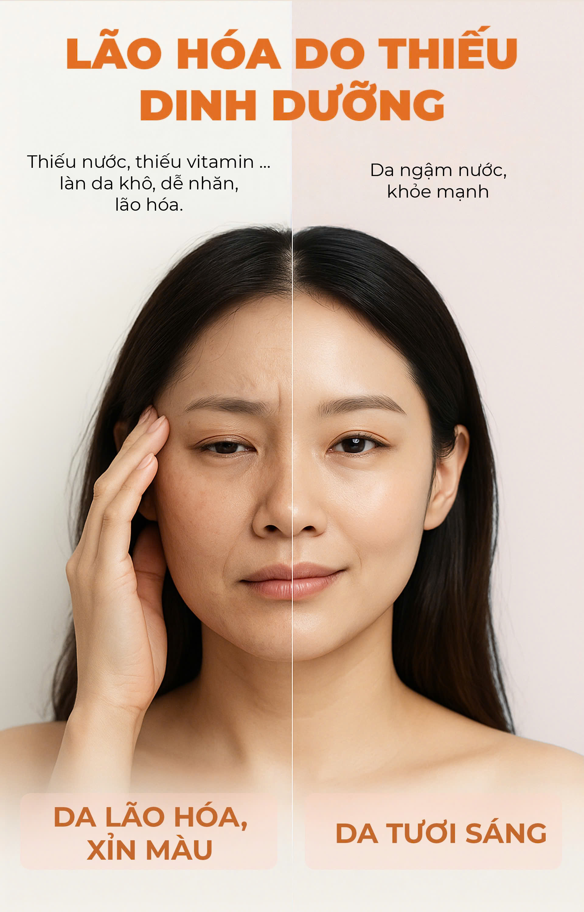 Lão hoá do thiếu dinh dưỡng