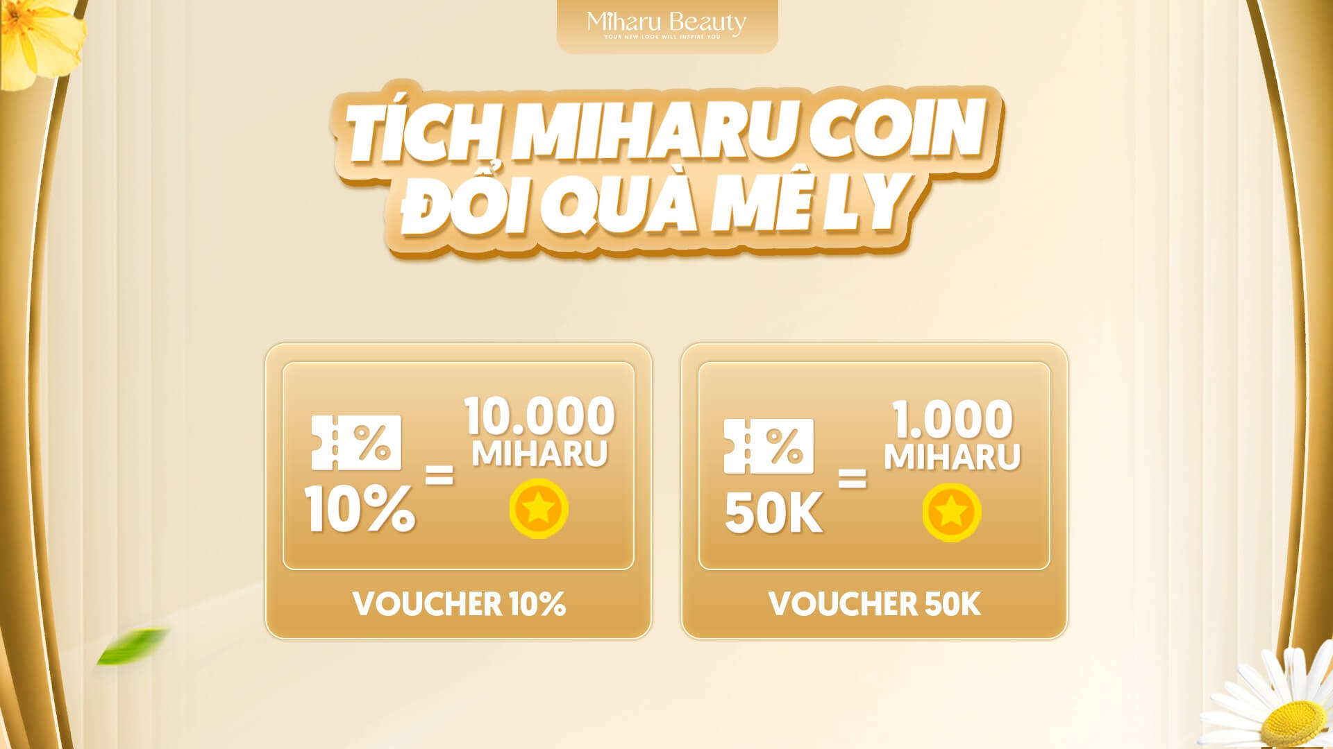 Đổi Miharu Coin sang voucher