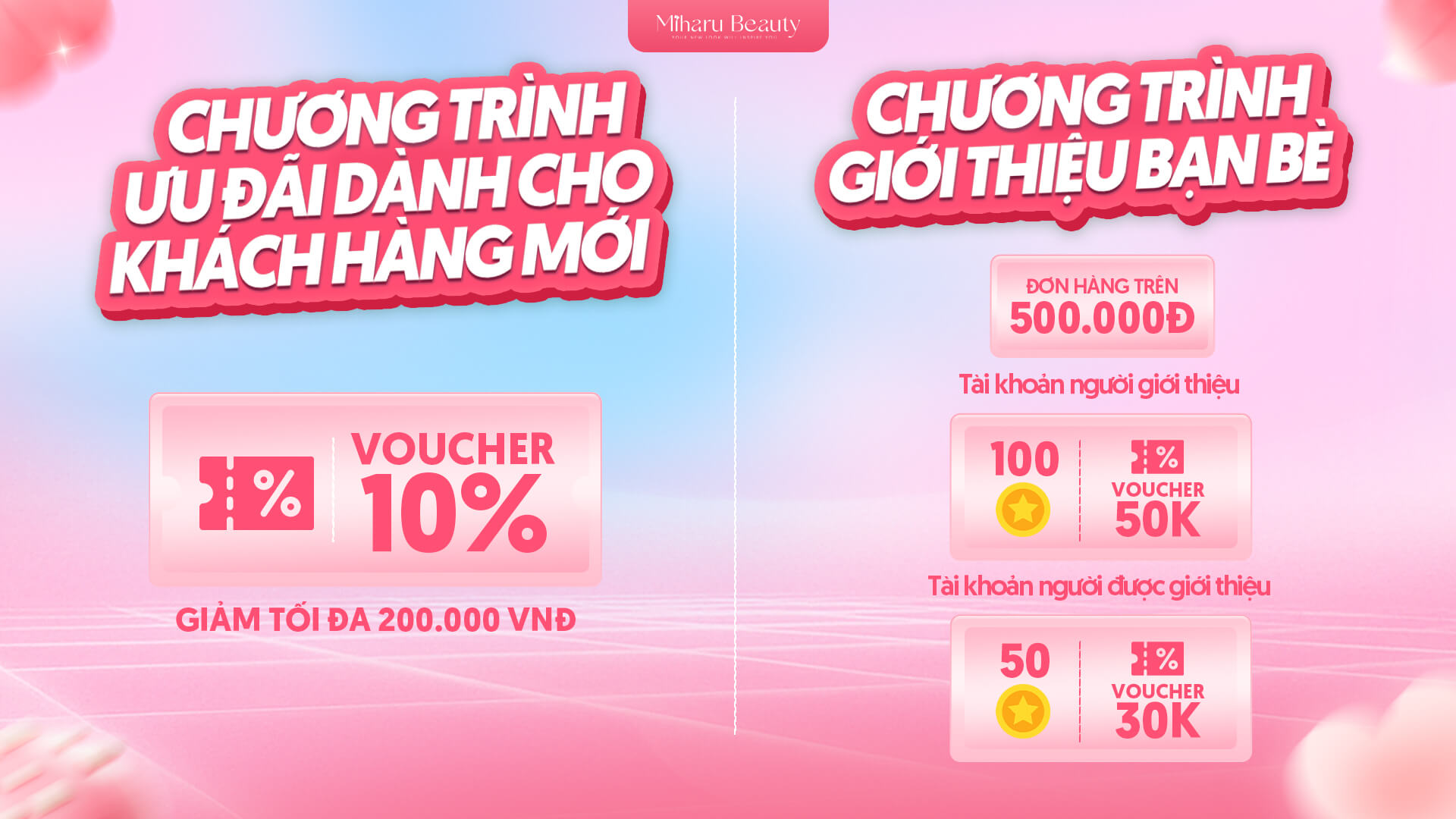 Chương trình ưu đãi dành cho khách hàng mới 