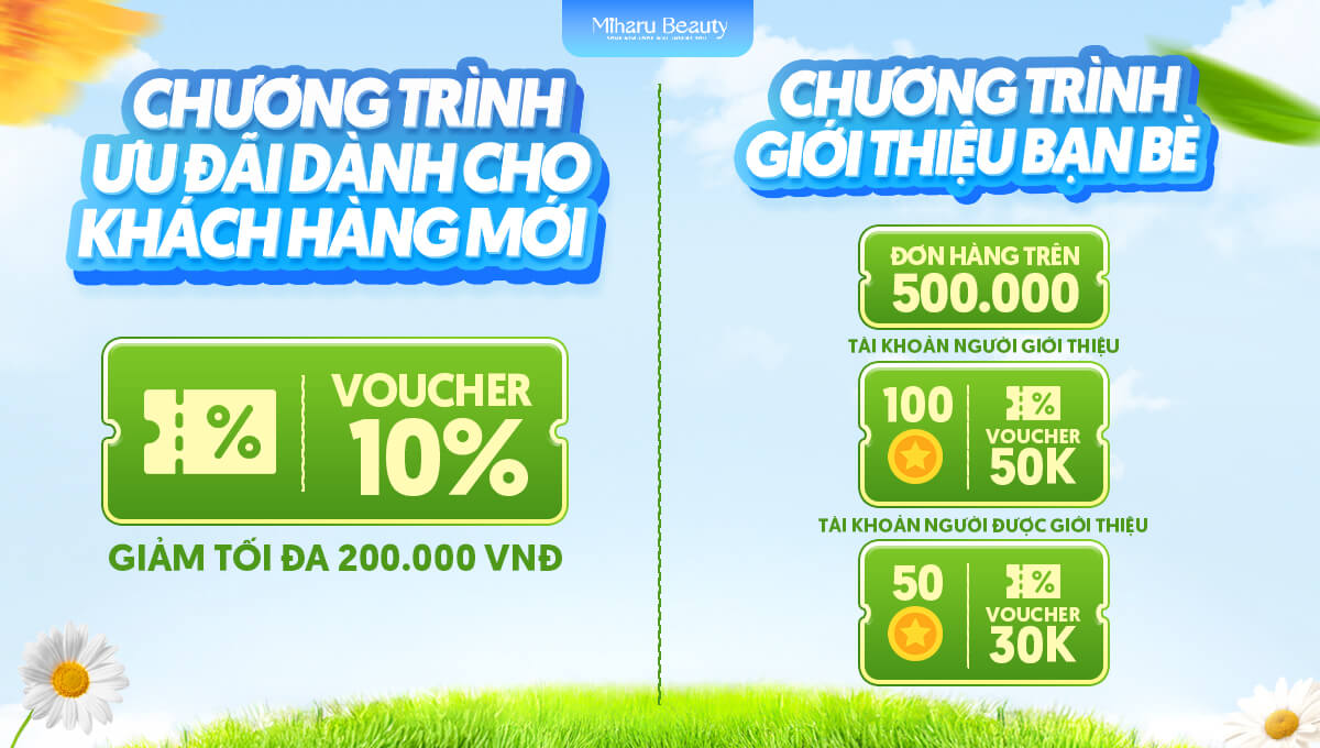 Chương trình ưu đãi dành cho khách hàng mới 