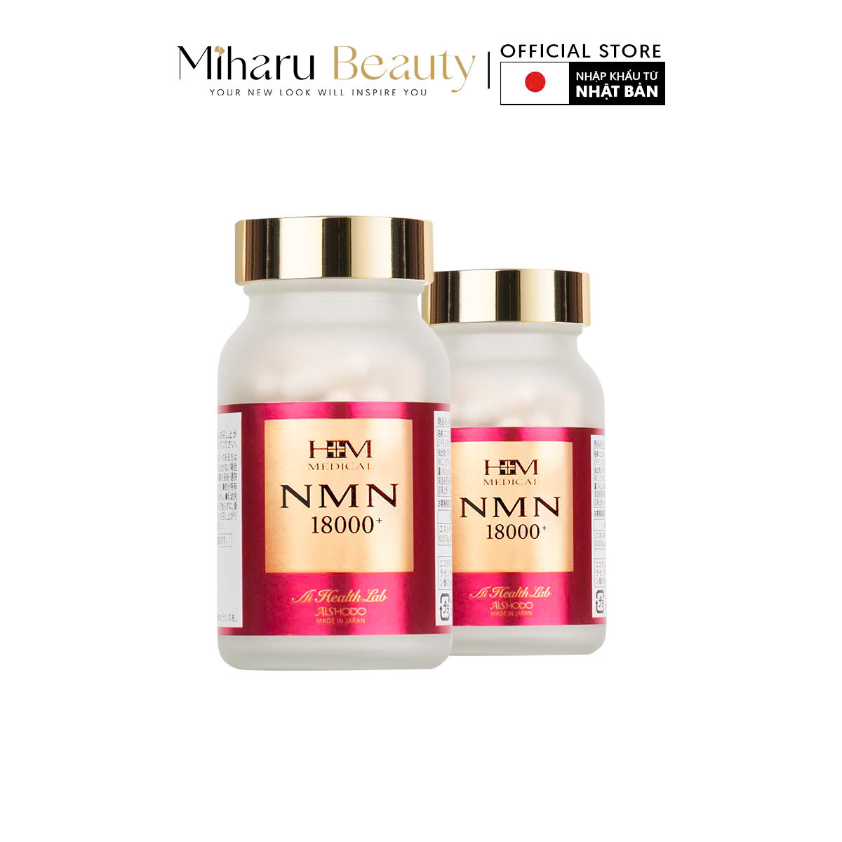 viên uống trẻ hóa NMN hồng