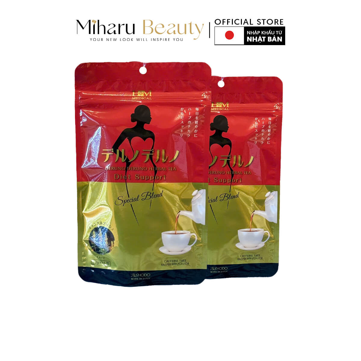 Trà thảo dược - Deruno Deruno Aishodo
