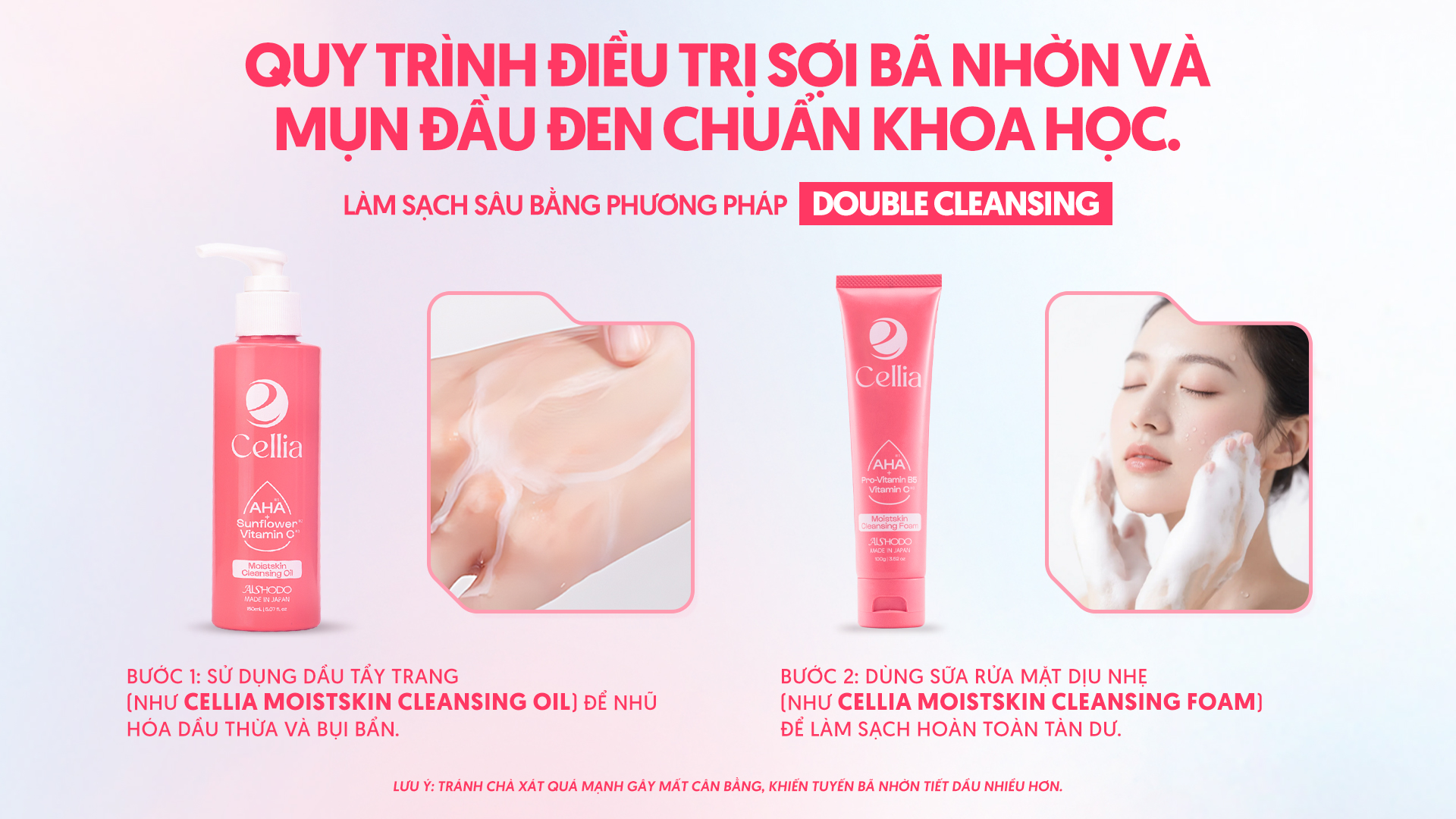 Quy trình điều trị sợi bã nhờn và mụn đầu đen chuẩn khoa học tại nhà