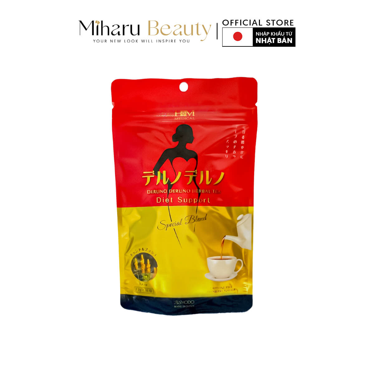Trà thảo dược - Deruno Deruno Aishodo