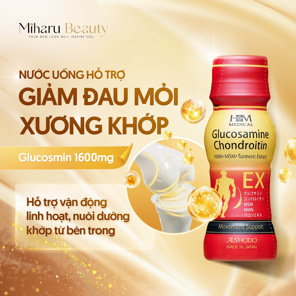 Nước uống xương khớp Glucosamine Chondroitin