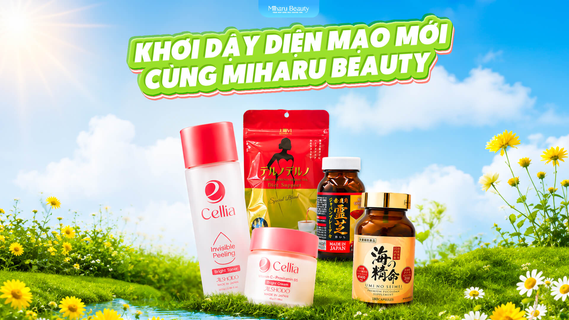 Tháng 7: Khơi dậy diện mạo mới cùng Miharu Beauty