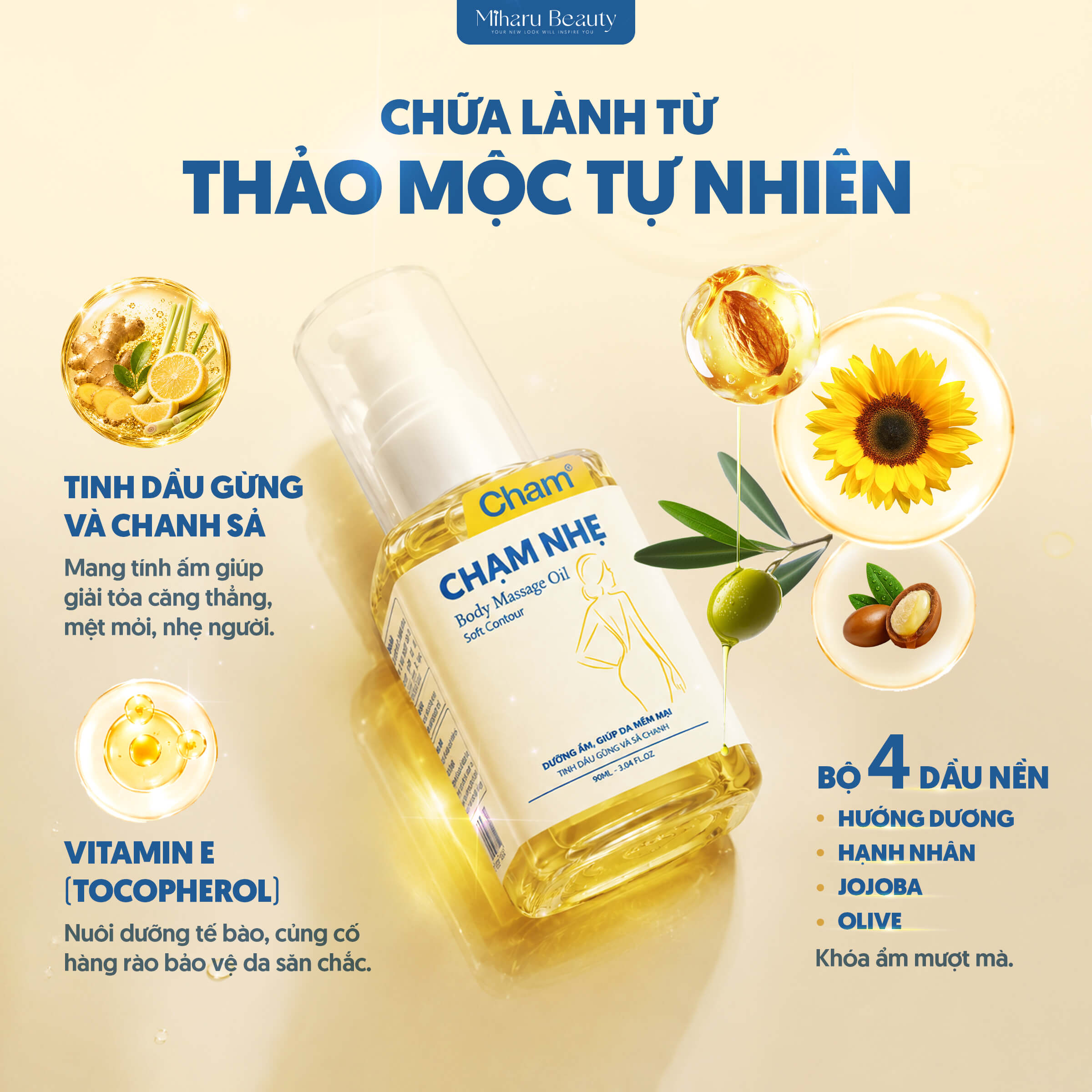 Dầu Massage Chạm Nhẹ