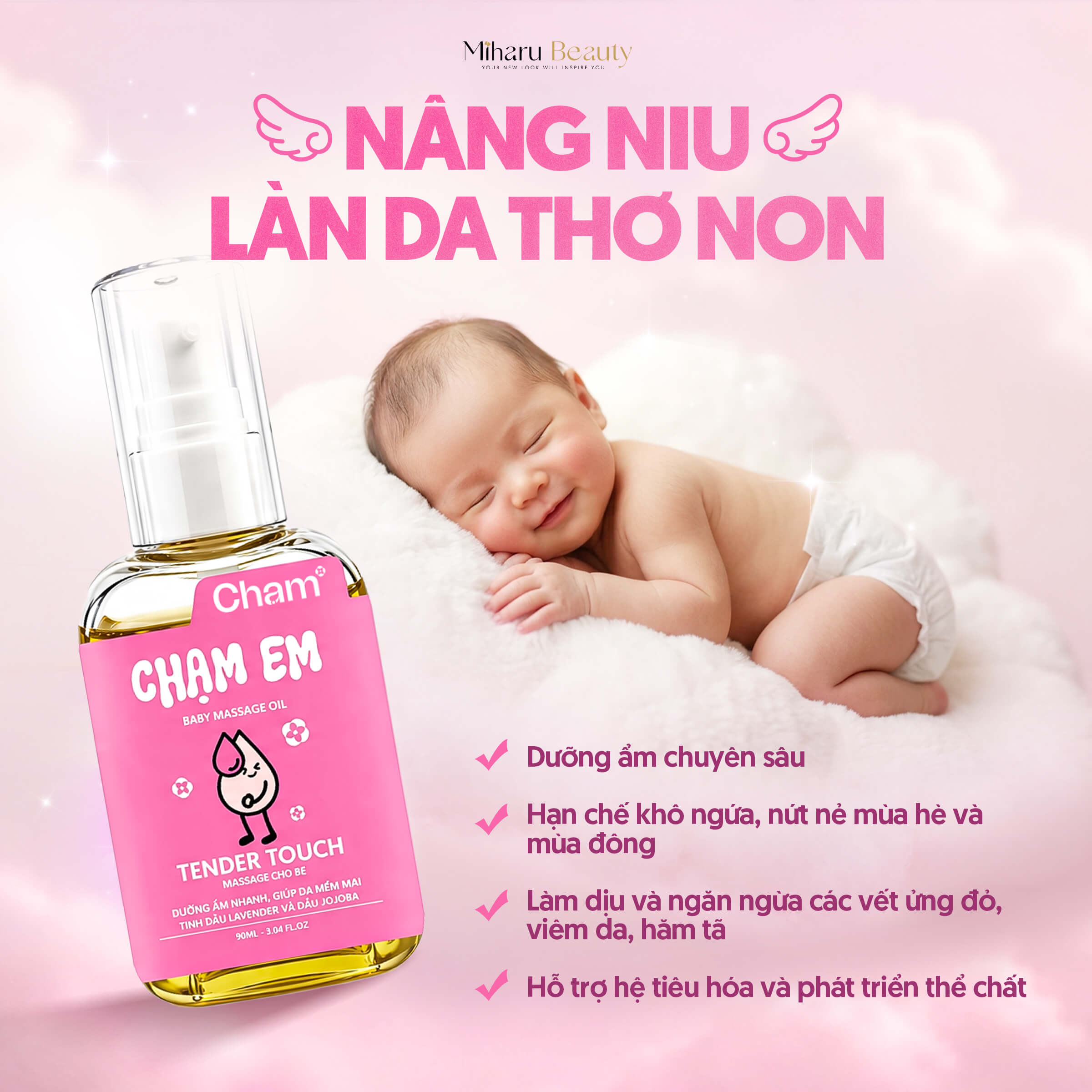 Dầu Massage Chạm Em