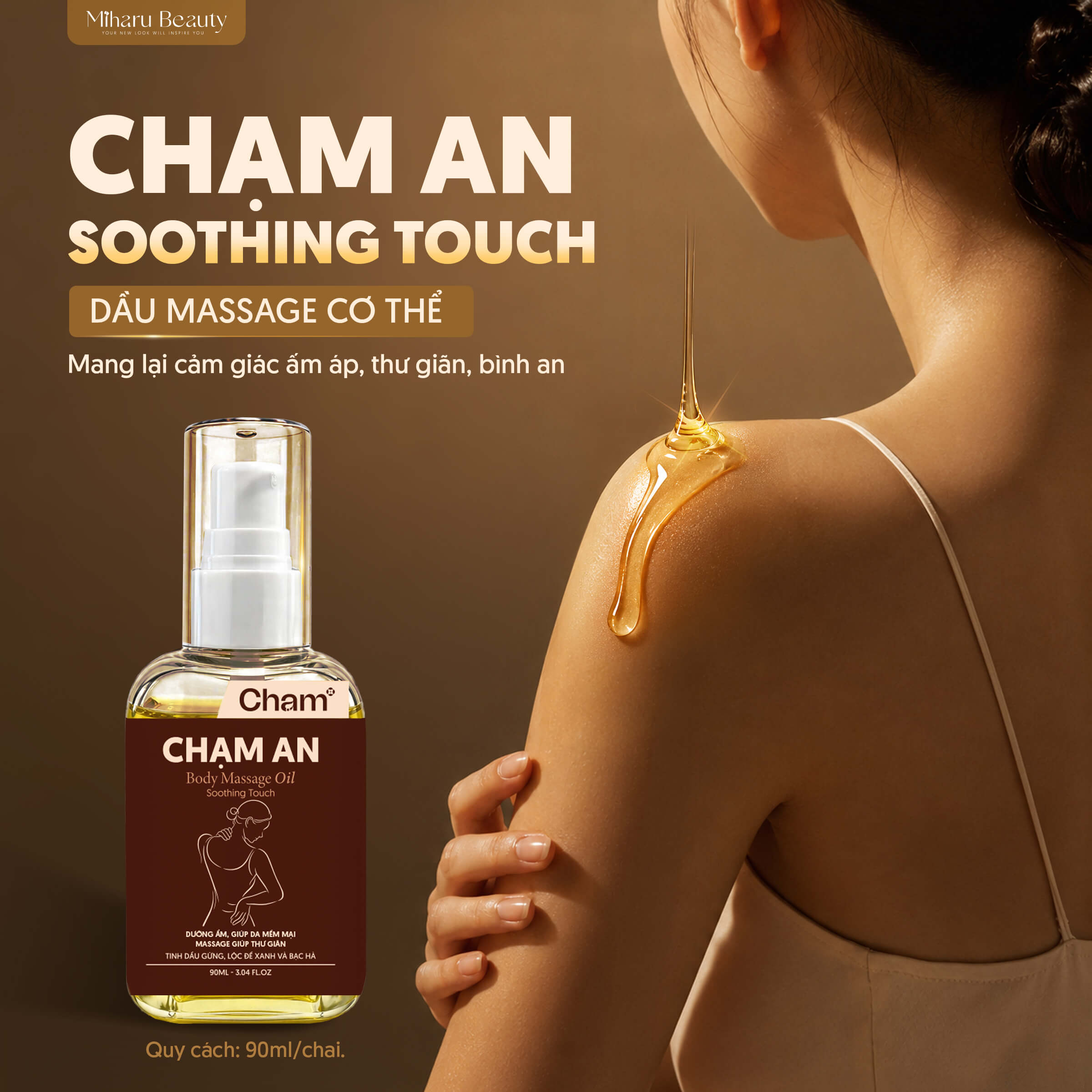 Dầu massage Chạm An