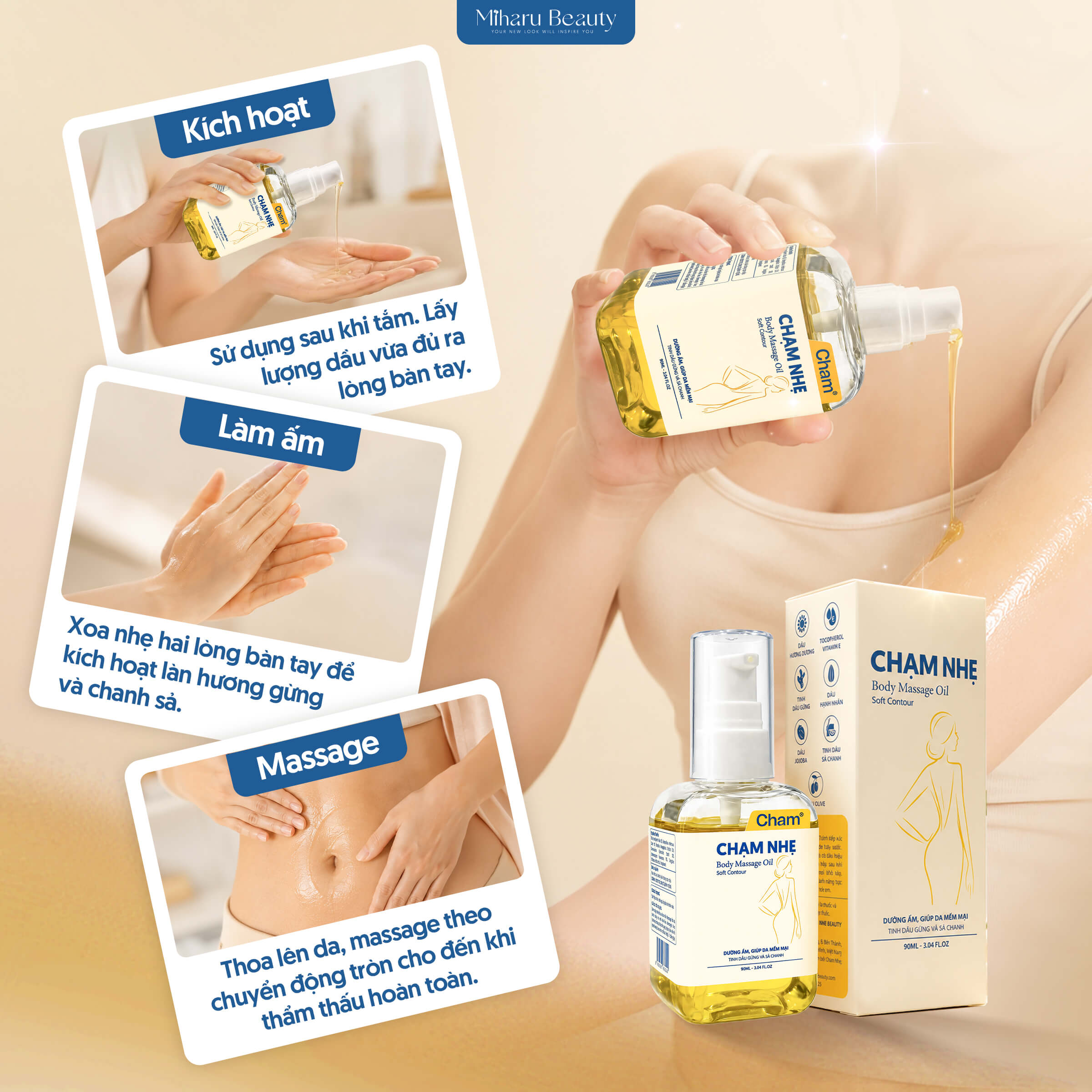 Dầu Massage Chạm Nhẹ