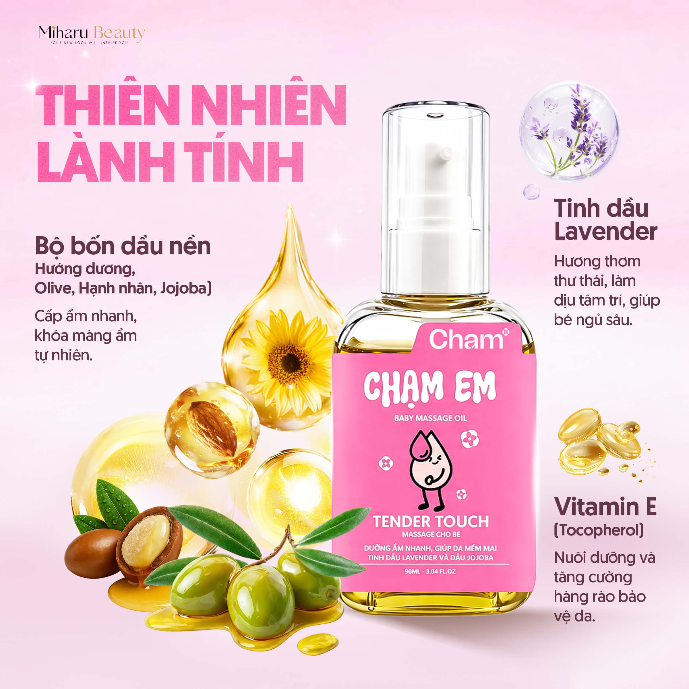 Dầu Massage Chạm Em