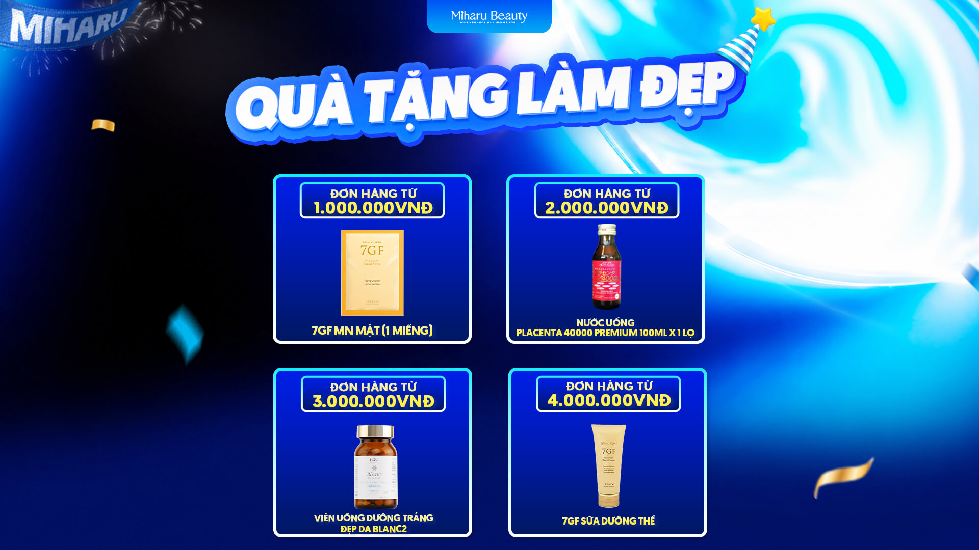 Quà tặng theo đơn hàng