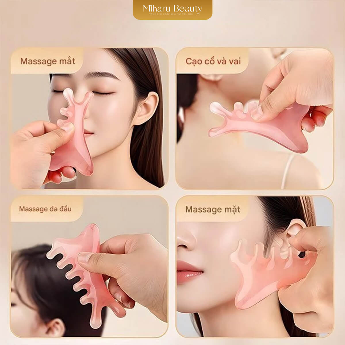 Lược massage đa năng