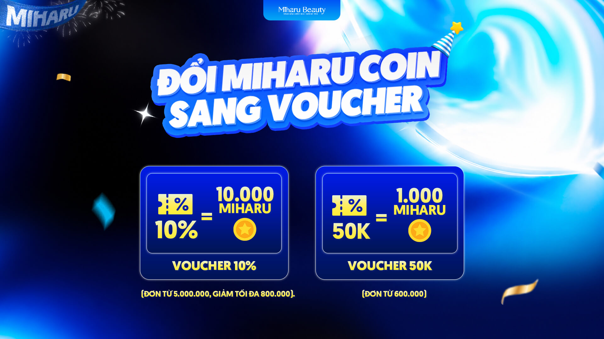 Đổi coin sang voucher