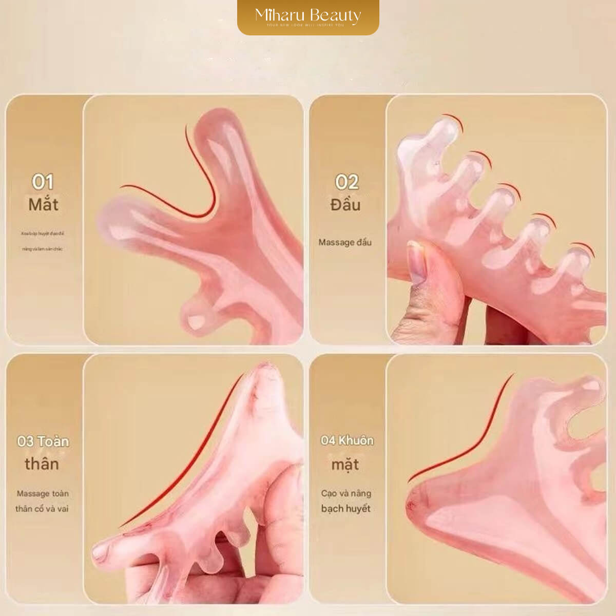 Lược massage đa năng