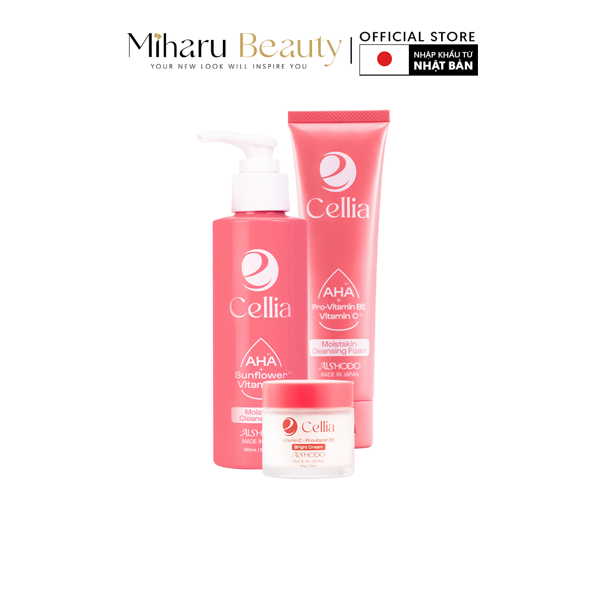 oil, foam, cream cellia